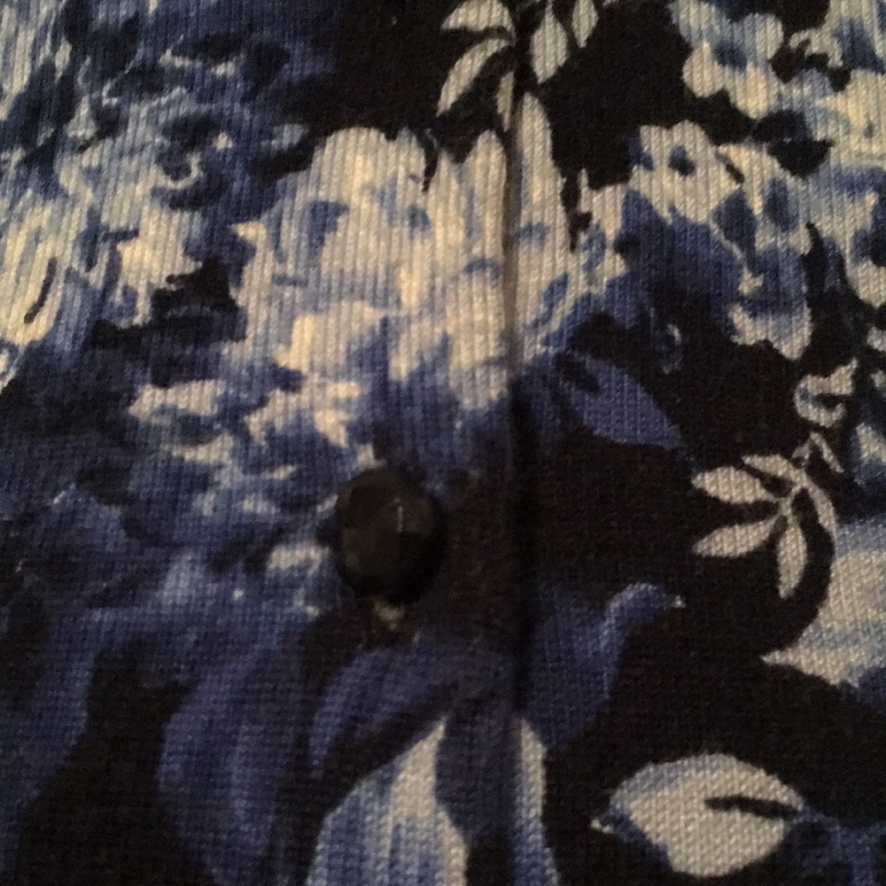 Charter Club Floral Print Cardigan - Picture 3 of 8